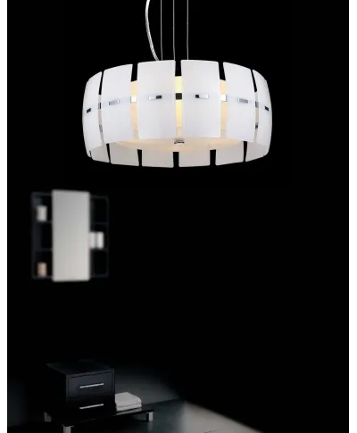 LAMPA WISZĄCA BIAŁA OPTIMATIC W3