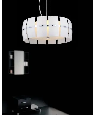 LAMPA WISZĄCA BIAŁA OPTIMATIC W3