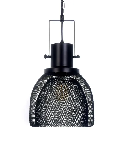 LAMPA WISZĄCA CZARNA FRATTON