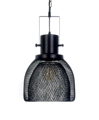 LAMPA WISZĄCA CZARNA FRATTON