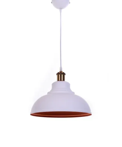 LAMPA WISZĄCA LOFT BIAŁA BOGGI