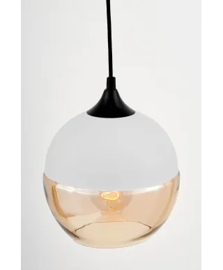 LAMPA WISZĄCA LOFT INDUSTRIALNA BIAŁA ALBION