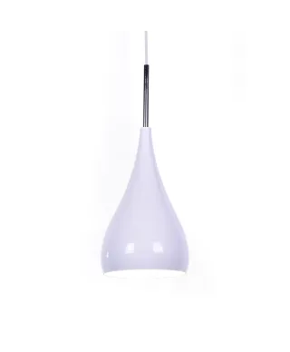 NOWOCZESNA LAMPA WISZĄCA BIAŁA SIMPLE