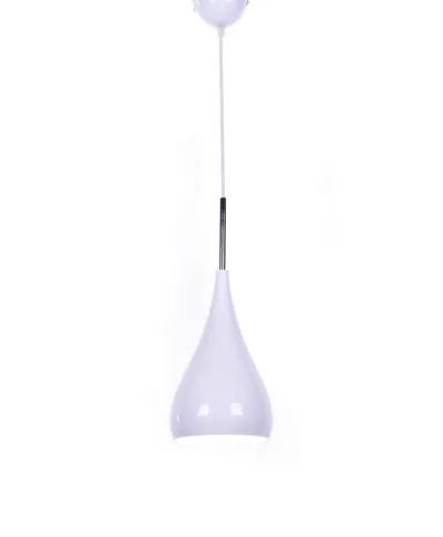 NOWOCZESNA LAMPA WISZĄCA BIAŁA SIMPLE