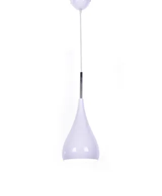 NOWOCZESNA LAMPA WISZĄCA BIAŁA SIMPLE