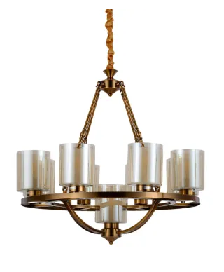 LAMPA WISZĄCA LOFT MOSIĘŻNA SANTINI W9