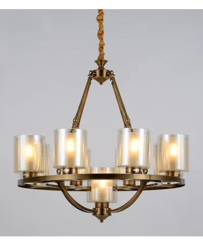 LAMPA WISZĄCA LOFT MOSIĘŻNA SANTINI W9