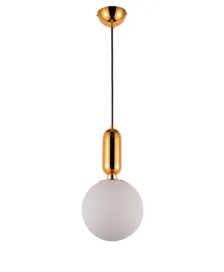 NOWOCZESNA LAMPA WISZĄCA ZŁOTA ORITO D20