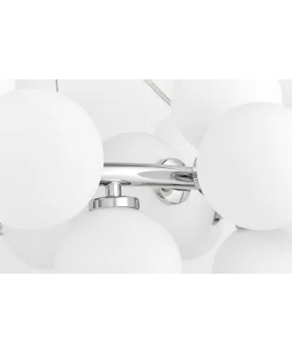 NOWOCZESNA LAMPA WISZĄCA CHROMOWANA MARSIADA W25