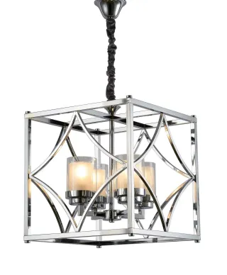 LAMPA WISZĄCA LOFT CHROMOWANA QUADRATO