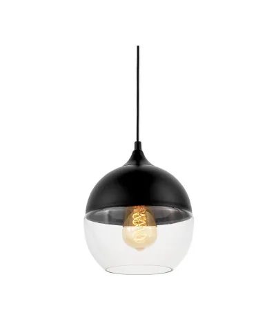 LAMPA WISZĄCA LOFT INDUSTRIALNA CZARNA ALBION NEW