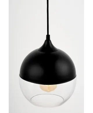 LAMPA WISZĄCA LOFT INDUSTRIALNA CZARNA ALBION NEW