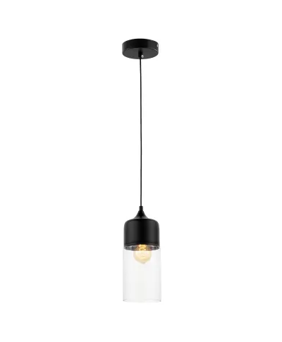 LAMPA WISZĄCA LOFT INDUSTRIALNA CZARNA ZENIA NEW