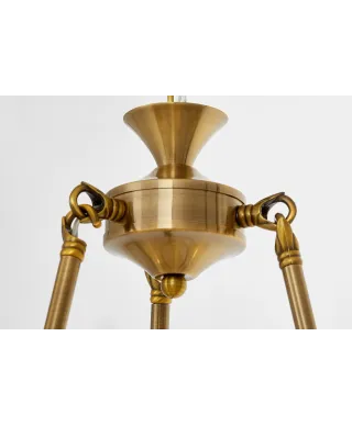 LAMPA WISZĄCA LOFT MOSIĘŻNA SANTINI W4