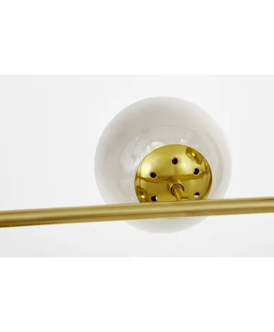 NOWOCZESNA LAMPA WISZĄCA MOSIĘŻNA CEREDO W6