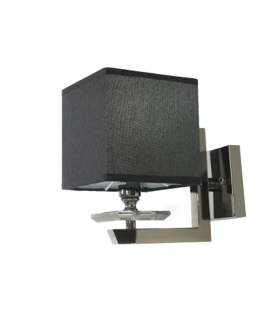 LAMPA ŚCIENNA KINKIET Z CZARNYMI ABAŻURAMI FIANELO W1