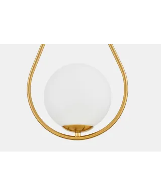 NOWOCZESNA LAMPA ŚCIENNA KINKIET BIAŁY FORNERI D15