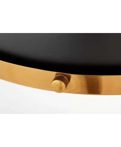 LAMPA WISZĄCA INDUSTRIALNA LOFT CZARNO-MOSIĘŻNA ETTORE