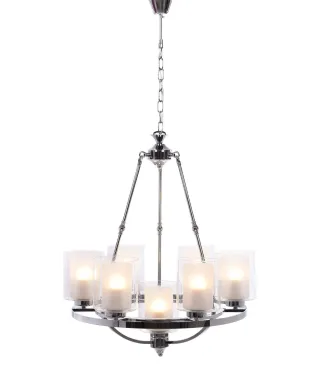 LAMPA WISZĄCA LOFT CHROMOWANA SANTINI W7