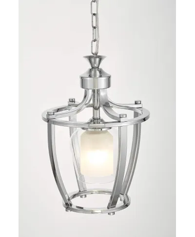 LAMPA WISZĄCA LOFT CHROMOWANA BROOKLYN W1