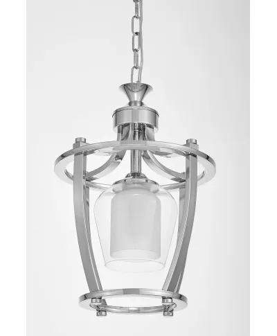 LAMPA WISZĄCA LOFT CHROMOWANA BROOKLYN W1