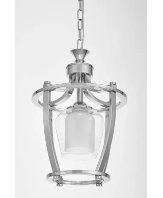 LAMPA WISZĄCA LOFT CHROMOWANA BROOKLYN W1