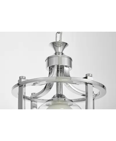 LAMPA WISZĄCA LOFT CHROMOWANA BROOKLYN W1