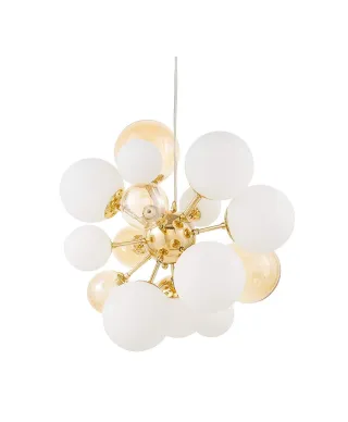 NOWOCZESNA LAMPA WISZĄCA ZŁOTA GALAKSIDA W10