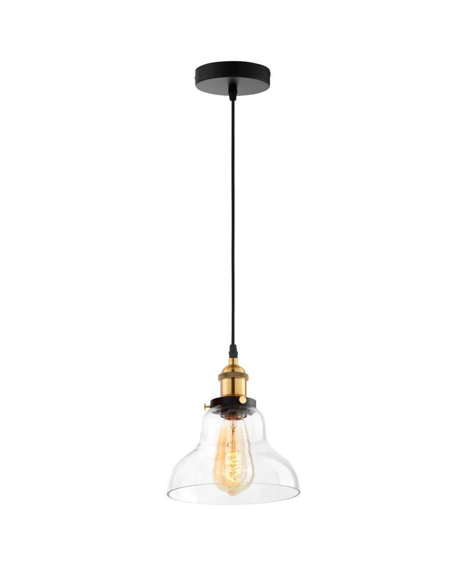 LAMPA WISZĄCA LOFT PRZEZROCZYSTA ZUBI