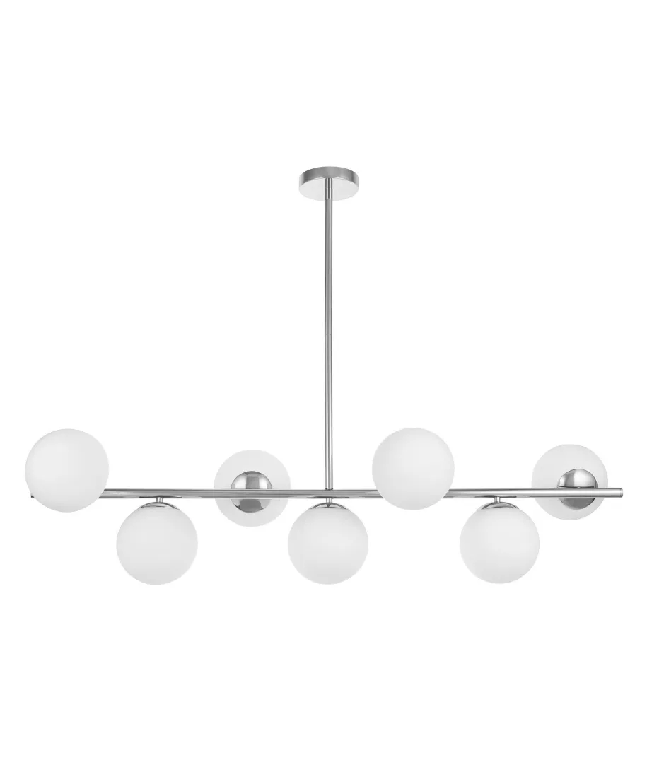 NOWOCZESNA LAMPA WISZĄCA CHROMOWANA FREDICA W7