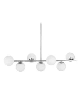 NOWOCZESNA LAMPA WISZĄCA CHROMOWANA FREDICA W7