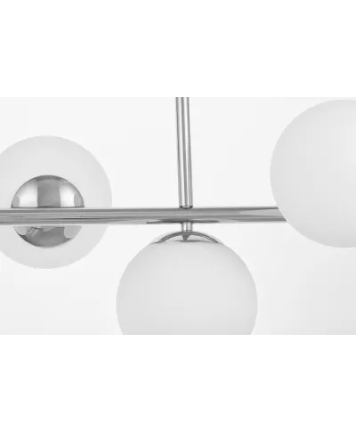 NOWOCZESNA LAMPA WISZĄCA CHROMOWANA FREDICA W7