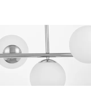 NOWOCZESNA LAMPA WISZĄCA CHROMOWANA FREDICA W7