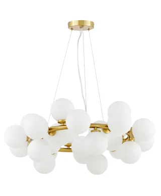 NOWOCZESNA LAMPA WISZĄCA MOSIĘŻNA MARSIADA W25