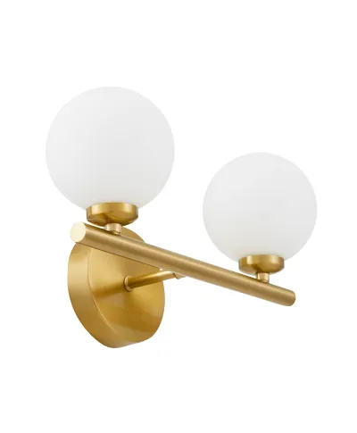 LAMPA ŚCIENNA KINKIET NOWOCZESNY MOSIĘŻNY MARSIADA W2