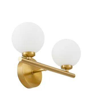 LAMPA ŚCIENNA KINKIET NOWOCZESNY MOSIĘŻNY MARSIADA W2