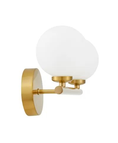 LAMPA ŚCIENNA KINKIET NOWOCZESNY MOSIĘŻNY MARSIADA W2