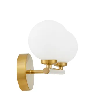 LAMPA ŚCIENNA KINKIET NOWOCZESNY MOSIĘŻNY MARSIADA W2