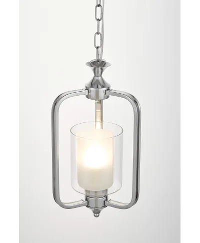 LAMPA WISZĄCA LOFT CHROMOWANA ATLANTA W1
