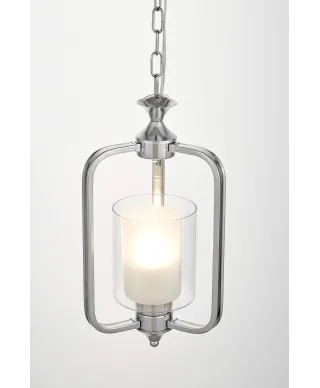 LAMPA WISZĄCA LOFT CHROMOWANA ATLANTA W1