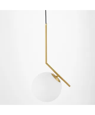 NOWOCZESNA LAMPA WISZĄCA MOSIĘŻNA SORENTO D20