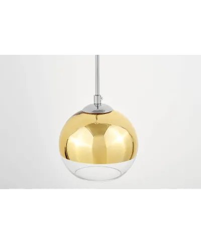 NOWOCZESNA LAMPA WISZĄCA ZŁOTA VERONI D15