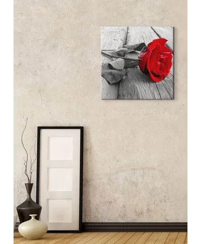 Obraz Ścienny - Róża na Pomoście - 40x40cm