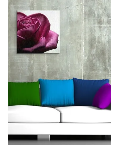 Smutna Róża - Obraz na płótnie