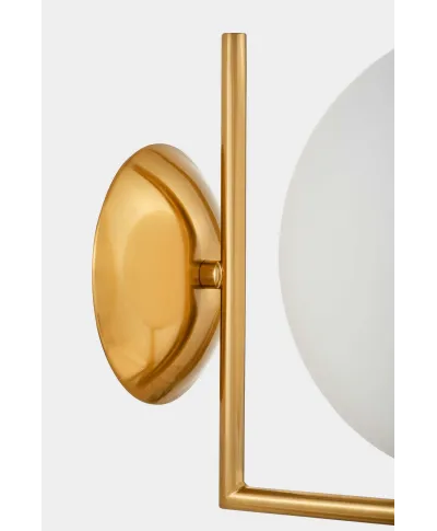 NOWOCZESNA LAMPA ŚCIENNA KINKIET MOSIĘŻNY SORENTO D20