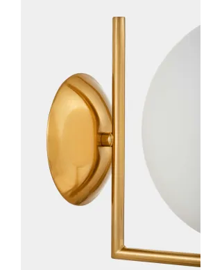 NOWOCZESNA LAMPA ŚCIENNA KINKIET MOSIĘŻNY SORENTO D20