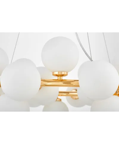 NOWOCZESNA LAMPA WISZĄCA ZŁOTA MARSIADA W40