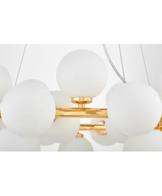 NOWOCZESNA LAMPA WISZĄCA ZŁOTA MARSIADA W40