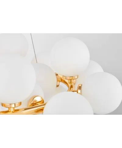 NOWOCZESNA LAMPA WISZĄCA ZŁOTA MARSIADA W40