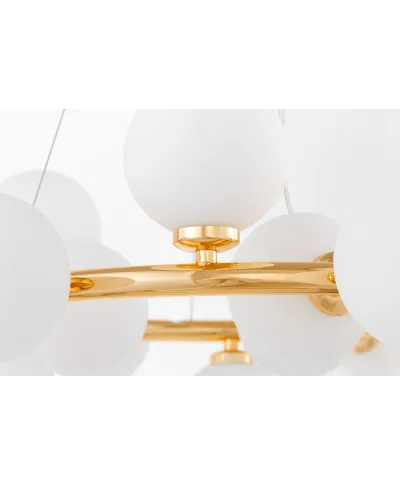 NOWOCZESNA LAMPA WISZĄCA ZŁOTA MARSIADA W15